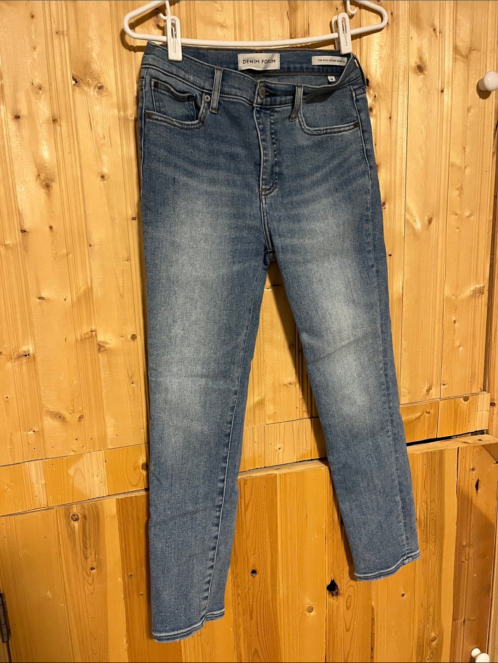 Denim Forum Medium Blue Skinny Jeans